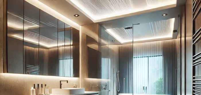 Устойчивость к влаге натяжные потолки для ванных и кухонь