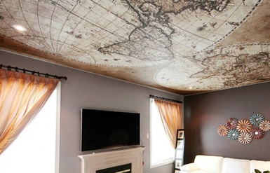 Натяжные потолки с фотопечатью