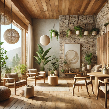 Новый тренд в интерьерах Экостиль и природные материалы