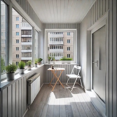 Ремонт балкона